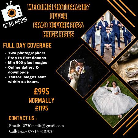 Black and Yellow Photo Photography Service Instagram Post