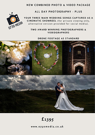 Beige Simple Wedding Photography Price List